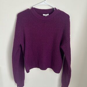 BP purple sweater size xs